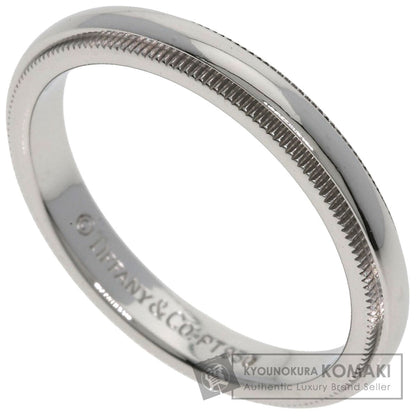 TIFFANY&Co. Milgrain Ring Platinum PT950 Ladies [Used]