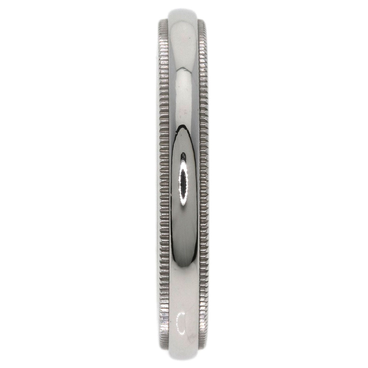 TIFFANY&Co. Milgrain Ring Platinum PT950 Ladies [Used]