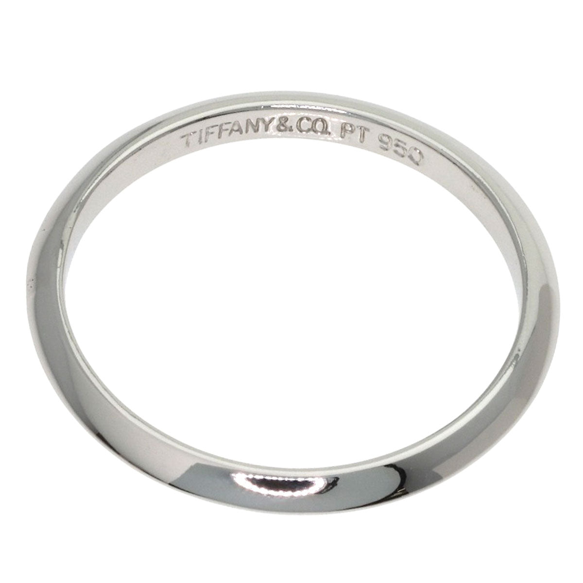 TIFFANY&Co. Knife edge Ring Platinum PT950 Ladies [Used]