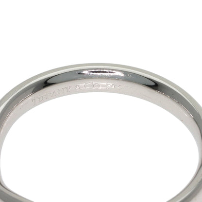 TIFFANY&Co. Curved band Ring Platinum PT950 Ladies [Used]