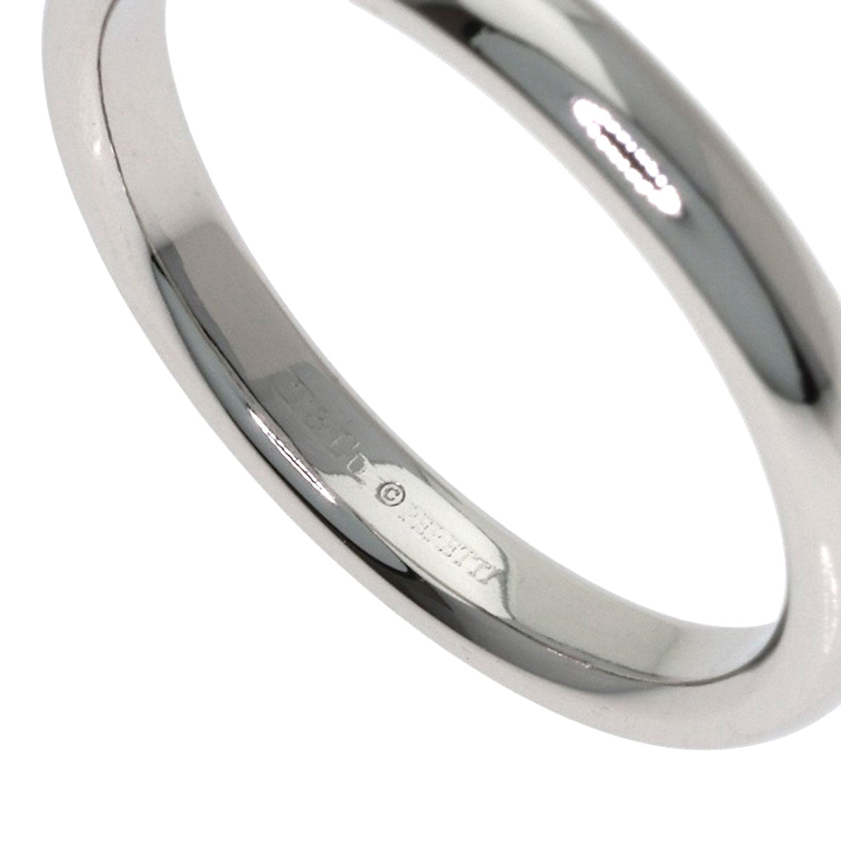 TIFFANY&Co. Stacking band Ring Platinum PT950 Ladies [Used]