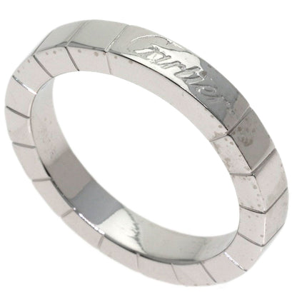 CARTIER Laniere # 48 Ring K18 White Gold Ladies [Used]