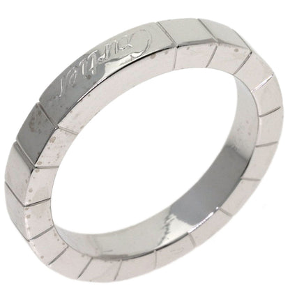CARTIER Laniere # 48 Ring K18 White Gold Ladies [Used]
