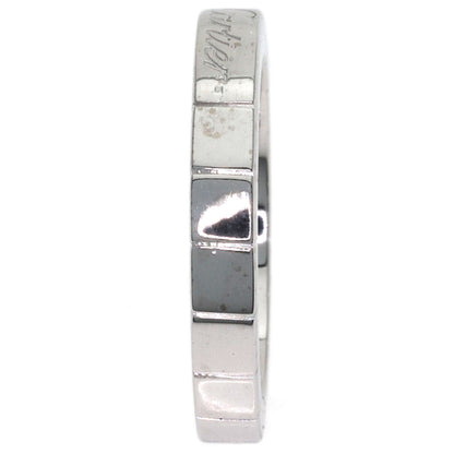 CARTIER Laniere # 48 Ring K18 White Gold Ladies [Used]