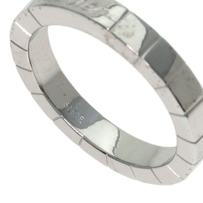 CARTIER Laniere # 48 Ring K18 White Gold Ladies [Used]