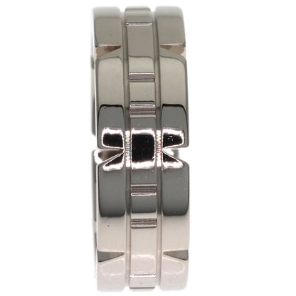 CARTIER Tank Française #48 Ring K18 White Gold Ladies [Used]