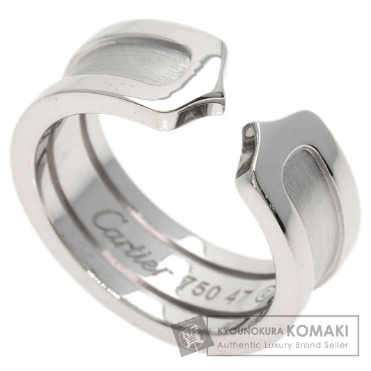 CARTIER C2 ring # 47 Ring K18 White Gold Ladies [Used]