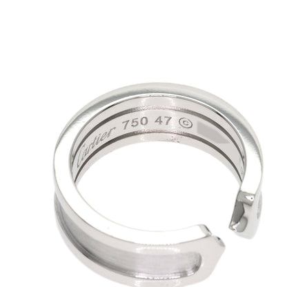 CARTIER C2 ring # 47 Ring K18 White Gold Ladies [Used]