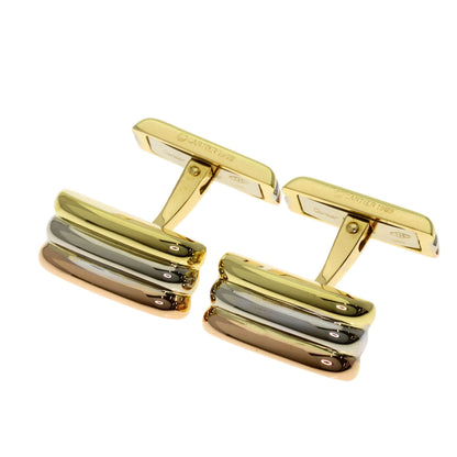 CARTIER Trinity cuffs K18 Yellow Gold 18K Pink Goldmens [Used]