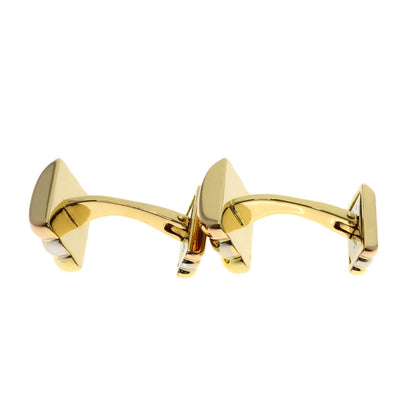 CARTIER Trinity cuffs K18 Yellow Gold 18K Pink Goldmens [Used]