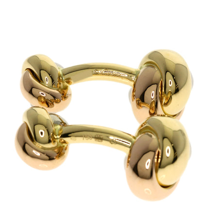 CARTIER Trinity cuffs K18 Yellow Gold 18K Pink Goldmens [Used]