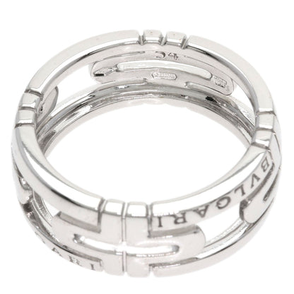 BVLGARI Open Parentesi #54 Ring K18 White Gold Ladies [Used]