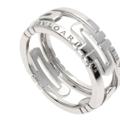 BVLGARI Open Parentesi #54 Ring K18 White Gold Ladies [Used]