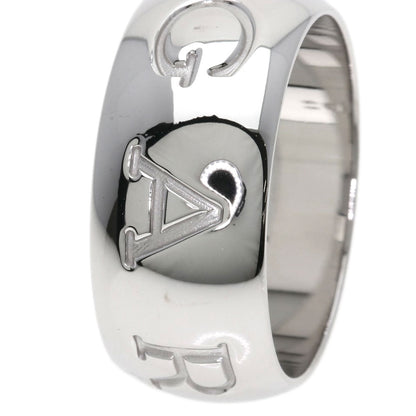 BVLGARI Monologo #63 Ring K18 White Gold Ladies [Used]