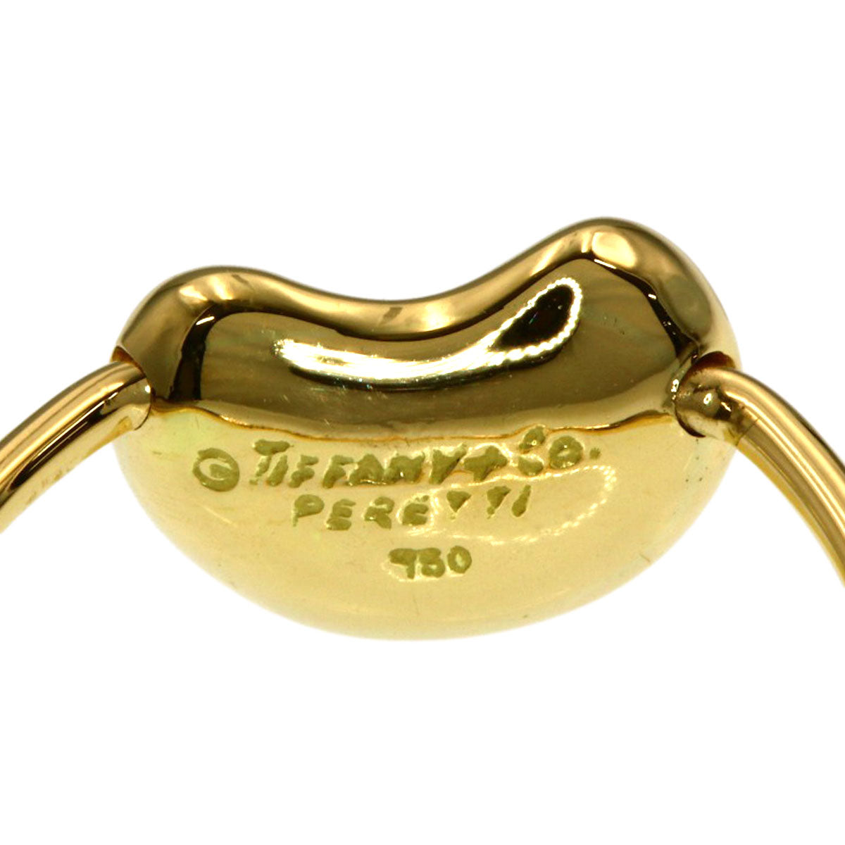TIFFANY&Co. Bean Ring K18 Yellow Gold Ladies [Used]