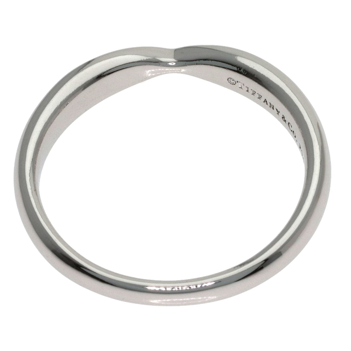 TIFFANY&Co. Harmony Wedding Ring Platinum PT950 Ladies [Used]