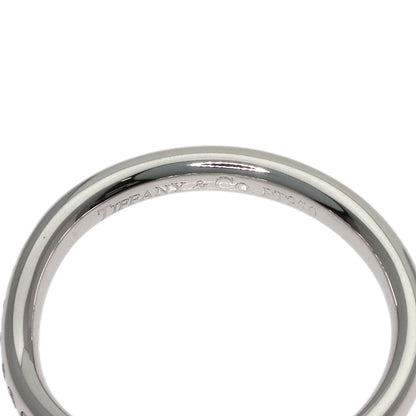 TIFFANY&Co. Curved Band Pave Diamond Ring Platinum PT950 Ladies [Used]