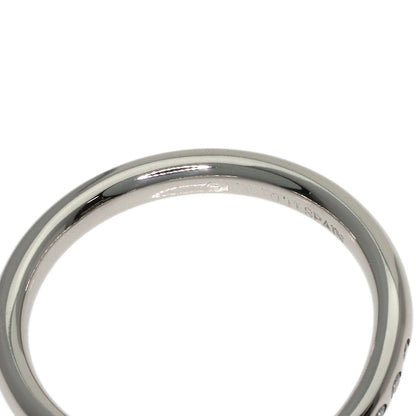TIFFANY&Co. Curved Band Pave Diamond Ring Platinum PT950 Ladies [Used]