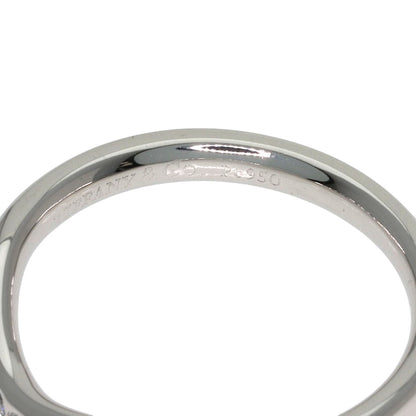 TIFFANY&Co. Curved band Diamond Ring Platinum PT950 Ladies [Used]