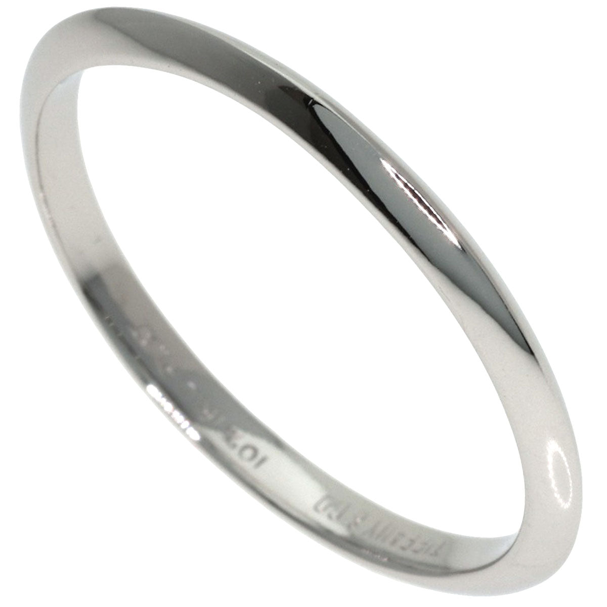 TIFFANY&Co. Knife edge Ring Platinum PT950 Ladies [Used]