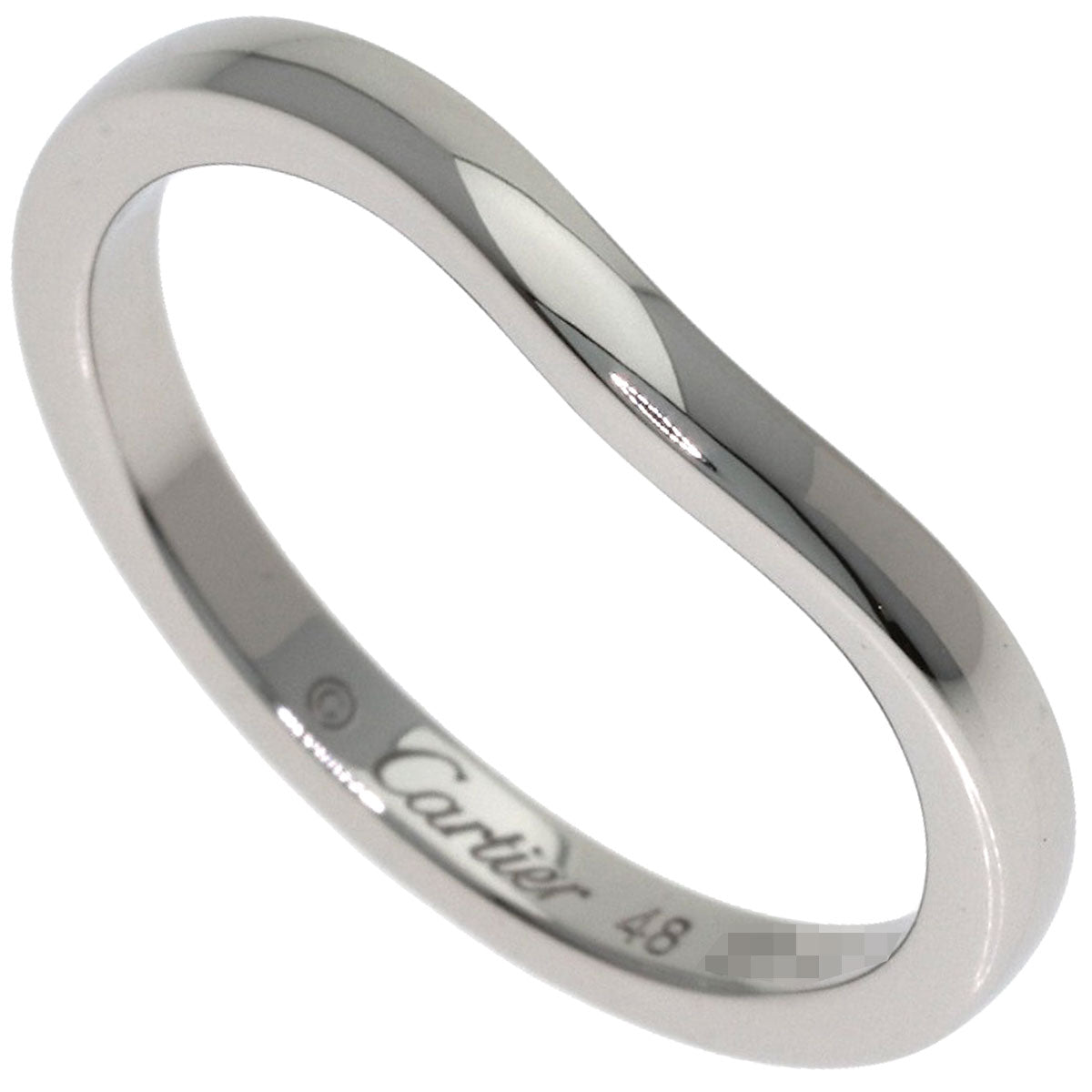 CARTIER Ballerina Wedding #48 Ring Platinum PT950 Ladies [Used]