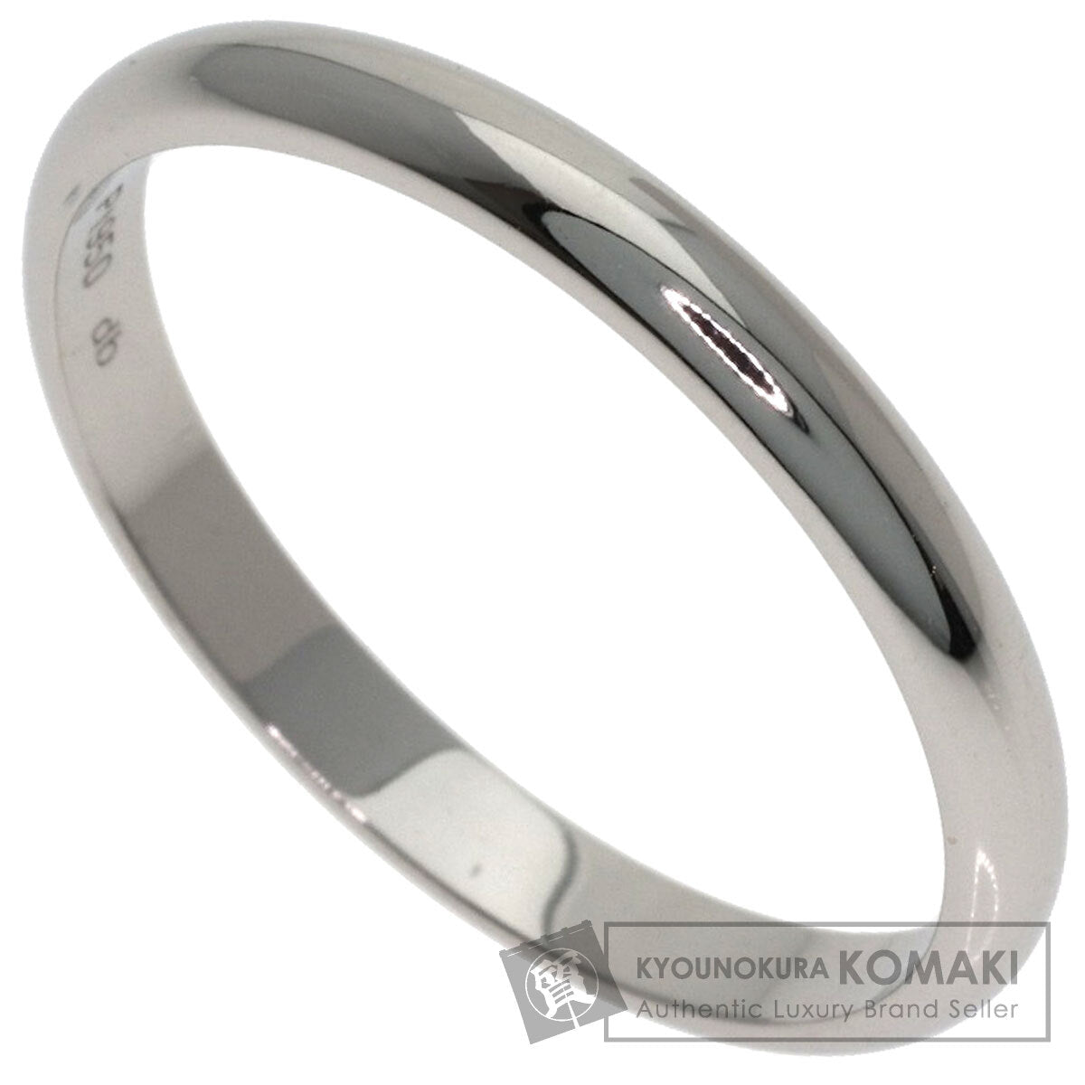 CARTIER 1895 Wedding #57 Ring Platinum PT950 Ladies [Used]