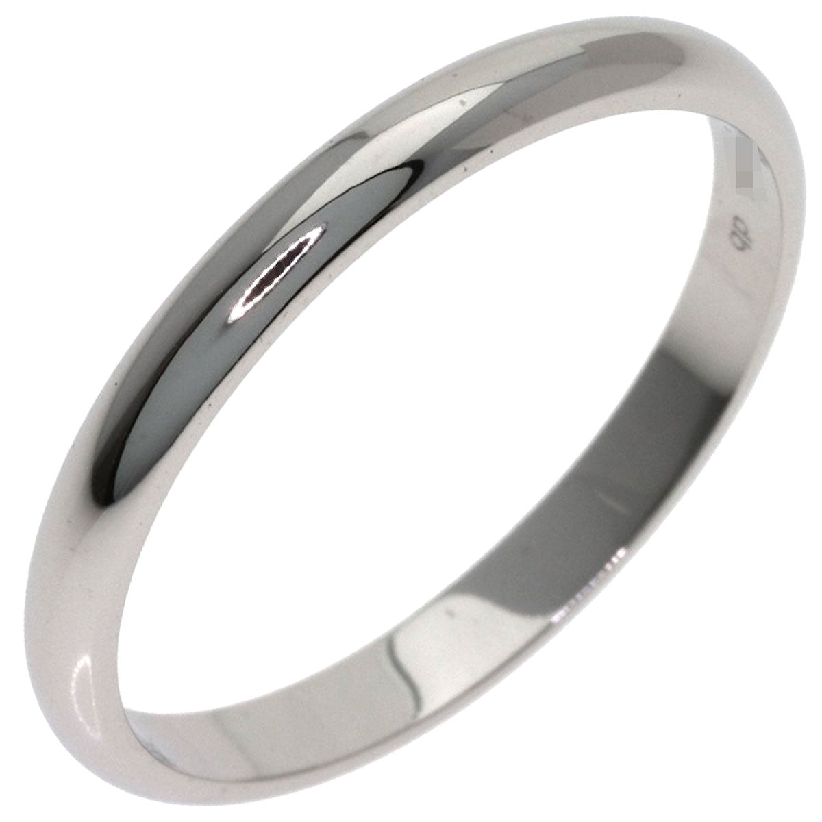 CARTIER 1895 Wedding #57 Ring Platinum PT950 Ladies [Used]