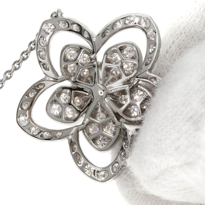 GRAFF Wildflower Large Diamond Necklace K18 White Gold Ladies [Used]