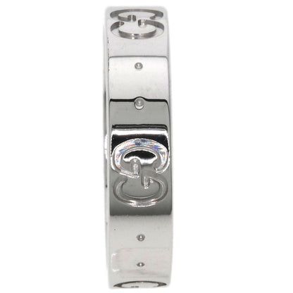 GUCCI アイコン #8 Ring K18 White Gold Ladies [Used]