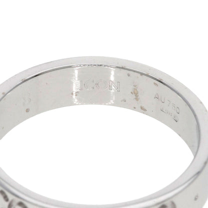 GUCCI アイコン #8 Ring K18 White Gold Ladies [Used]