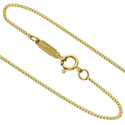 TIFFANY&Co. Kiss Around Pearl Pearl Necklace K18 Yellow Gold Ladies [Used]