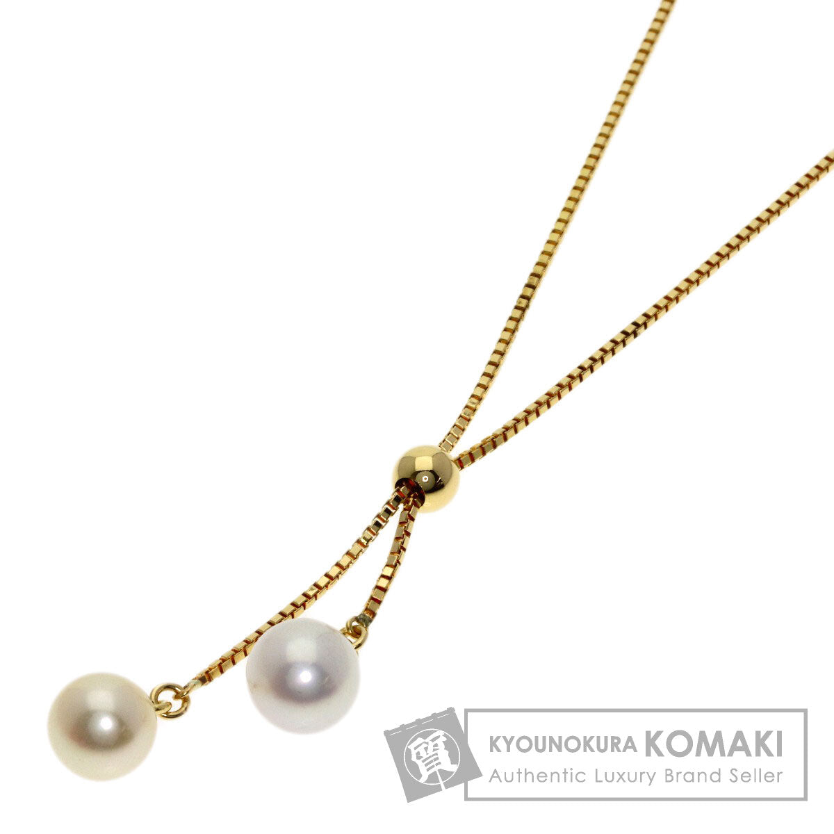 TASAKI Pearl Pearl Necklace K18 Yellow Gold Ladies [Used]