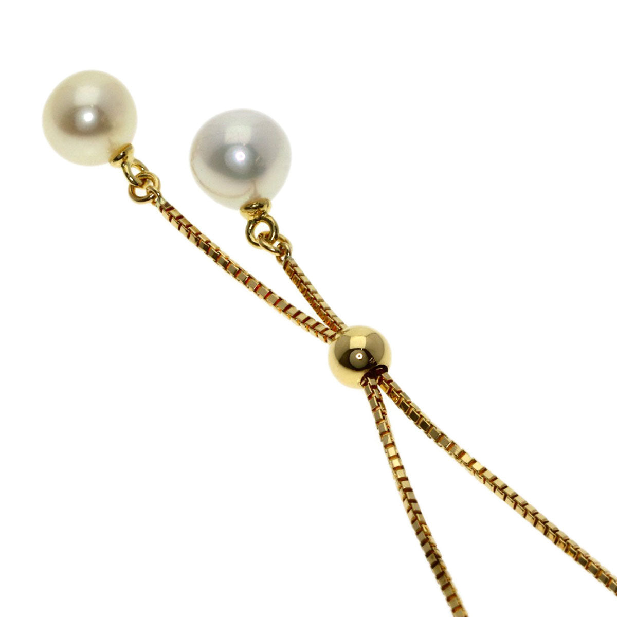TASAKI Pearl Pearl Necklace K18 Yellow Gold Ladies [Used]