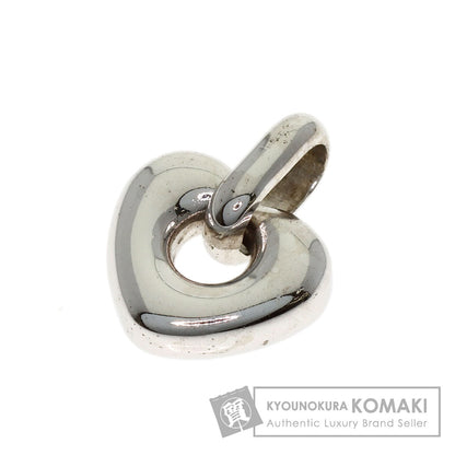 TASAKI heart Pendant top Silver Ladies [Used]