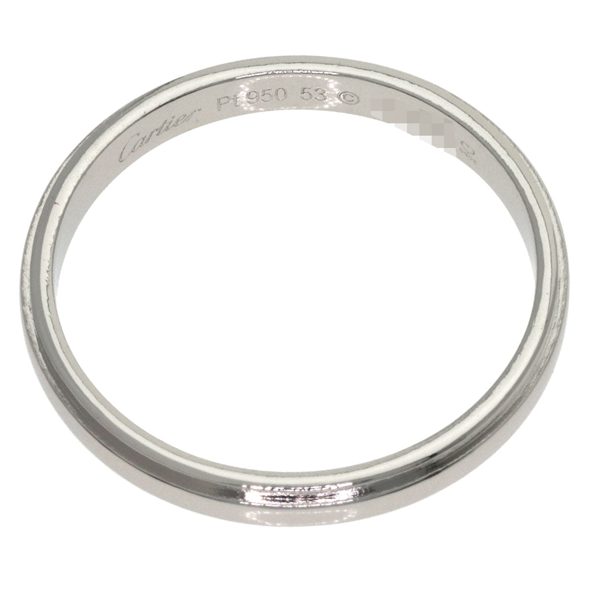 CARTIER Damour Wedding #53 Ring Platinum PT950 Ladies [Used]