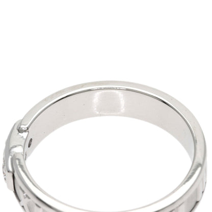 TIFFANY&Co. Atlas 3P Diamond Ring K18 White Gold unisex [Used]