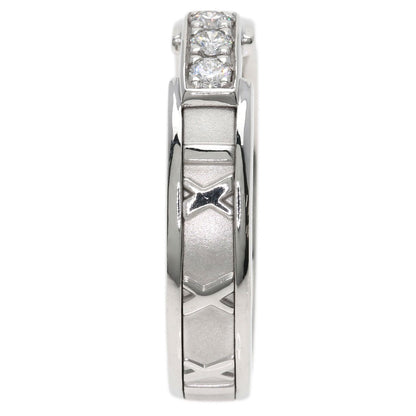 TIFFANY&Co. Atlas 3P Diamond Ring K18 White Gold unisex [Used]