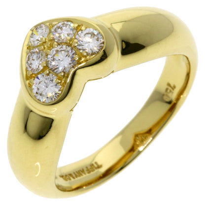TIFFANY&Co. Friendship Diamond Ring K18 Yellow Gold Ladies [Used]