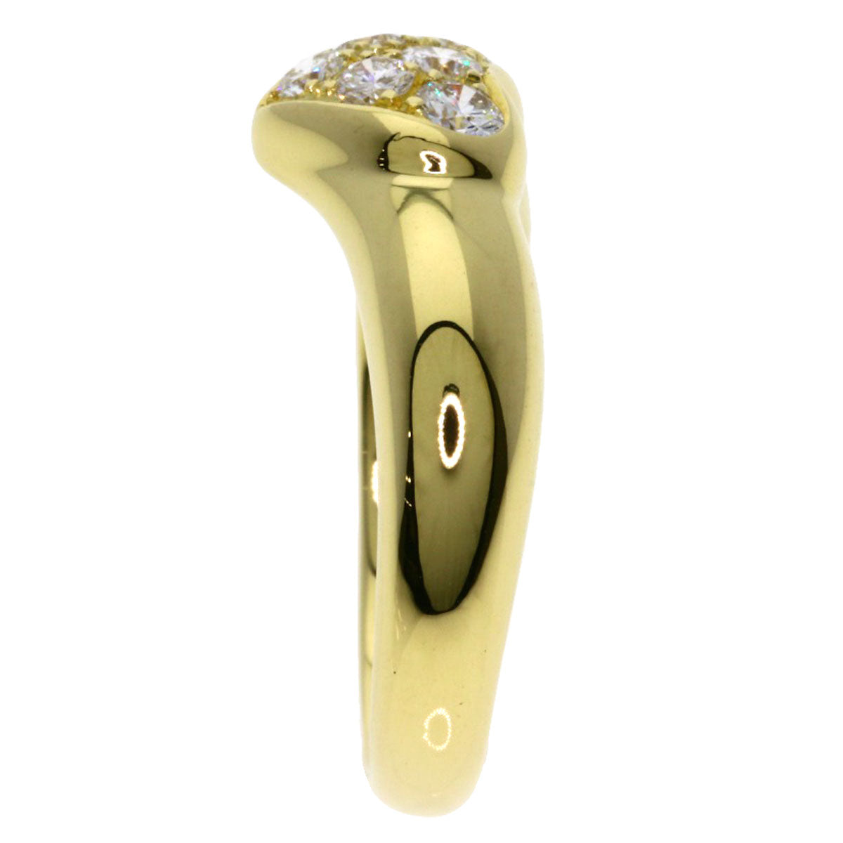 TIFFANY&Co. Friendship Diamond Ring K18 Yellow Gold Ladies [Used]
