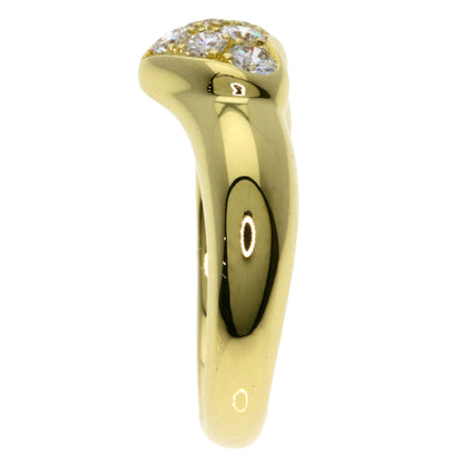 TIFFANY&Co. Friendship Diamond Ring K18 Yellow Gold Ladies [Used]