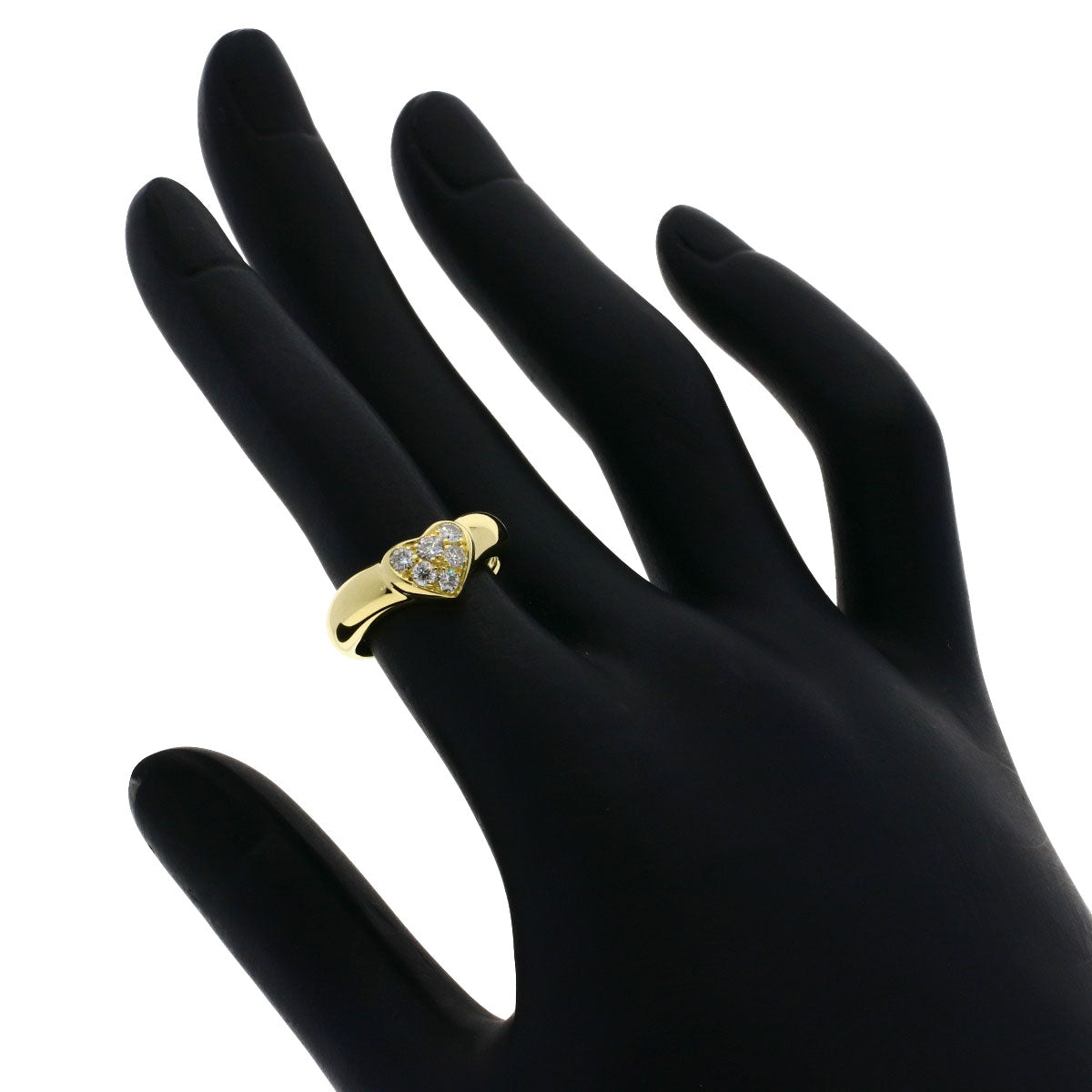 TIFFANY&Co. Friendship Diamond Ring K18 Yellow Gold Ladies [Used]