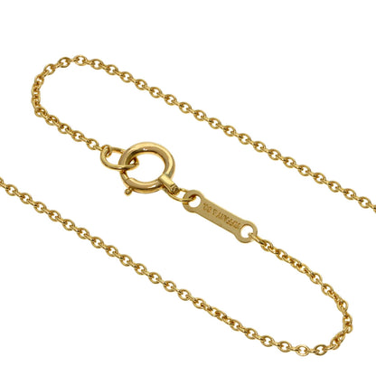 TIFFANY&Co. Open heart Necklace K18 Yellow Gold Ladies [Used]