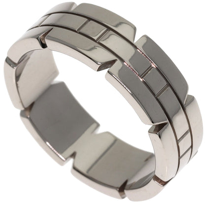 CARTIER Tank Française #62 Ring K18 White Gold Ladies [Used]