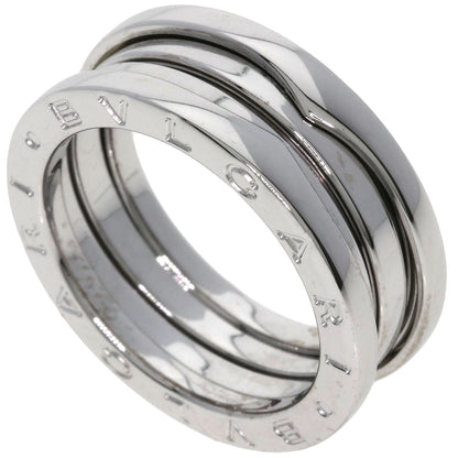 BVLGARI B.zero1 2 band #53 Ring K18 White Gold Ladies [Used]