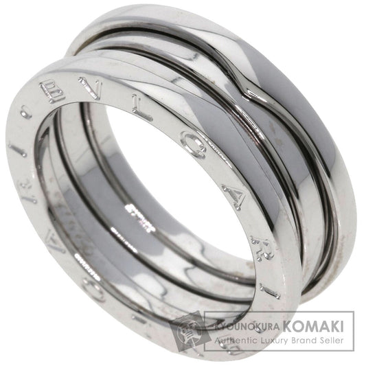 BVLGARI B.zero1 2 band #53 Ring K18 White Gold Ladies [Used]