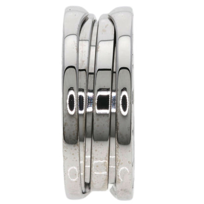 BVLGARI B.zero1 2 band #53 Ring K18 White Gold Ladies [Used]