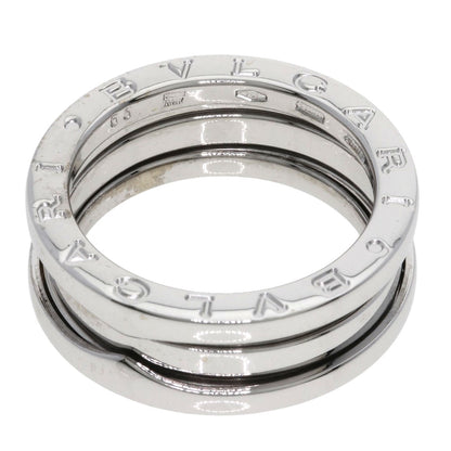 BVLGARI B.zero1 2 band #53 Ring K18 White Gold Ladies [Used]