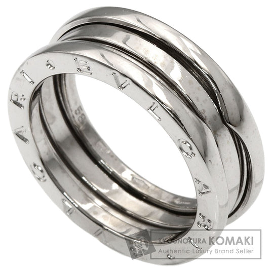 BVLGARI B.zero1 2 band #58 Ring K18 White Gold Ladies [Used]