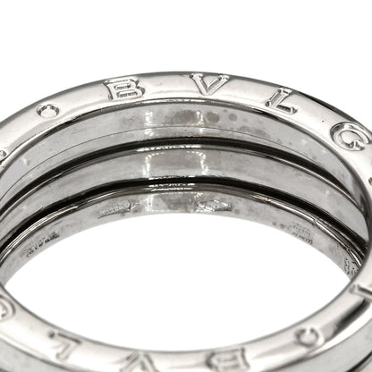 BVLGARI B.zero1 2 band #58 Ring K18 White Gold Ladies [Used]