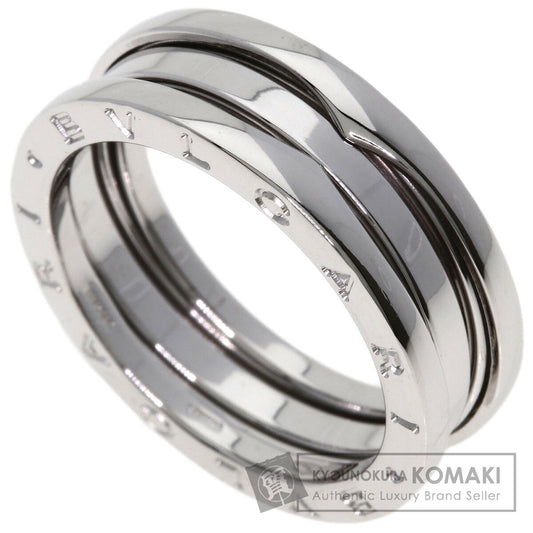 BVLGARI B.zero1 2 bands #61 Ring K18 White Gold Ladies [Used]